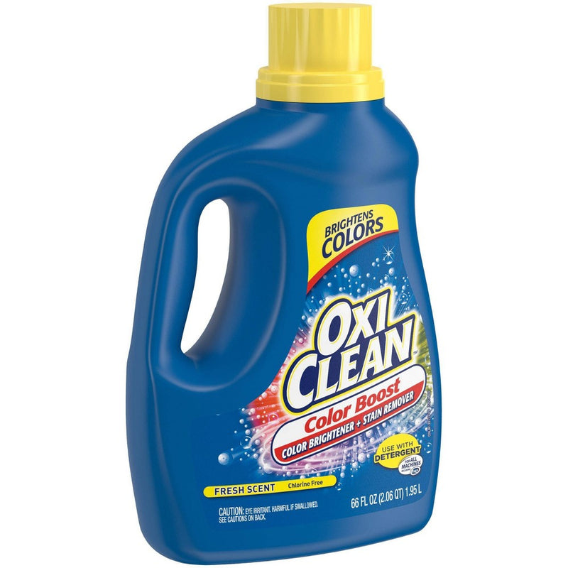 OxiClean Color Boost Color Brightener plus Stain Remover Liquid Fresh Scent - 66 fl oz