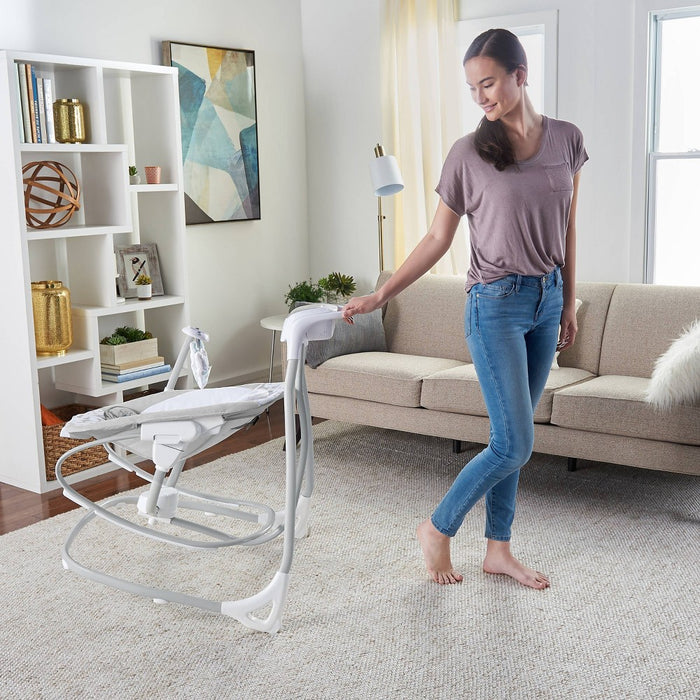 Ingenuity Simple Comfort 2-in-1 Swing & Rocker - Raylan (LOCAL PICKUP ONLY)