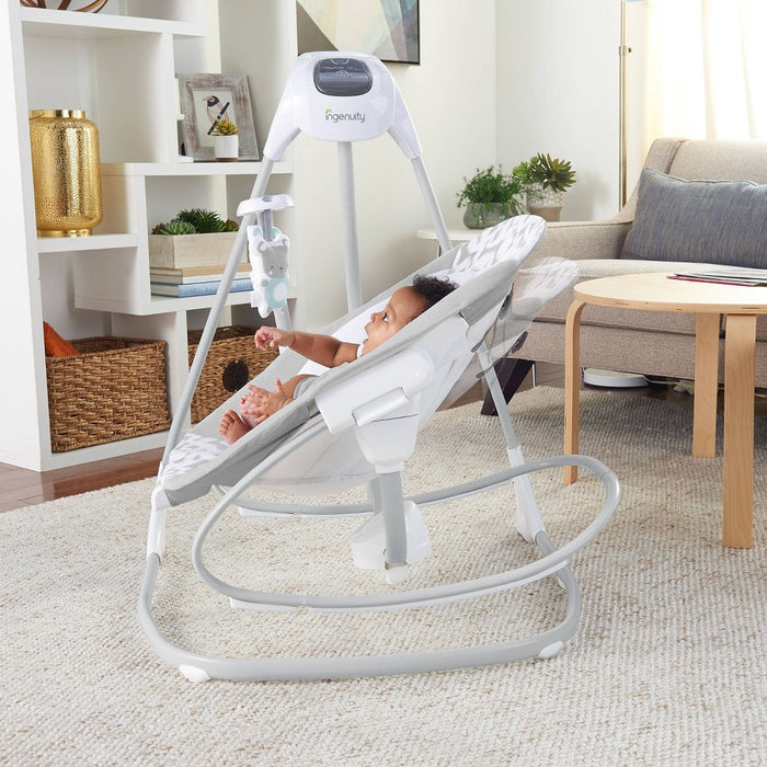 Ingenuity Simple Comfort 2-in-1 Swing & Rocker - Raylan (LOCAL PICKUP ONLY)