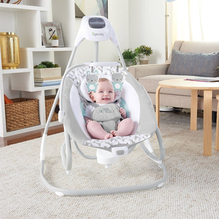 Ingenuity Simple Comfort 2-in-1 Swing & Rocker - Raylan (LOCAL PICKUP ONLY)