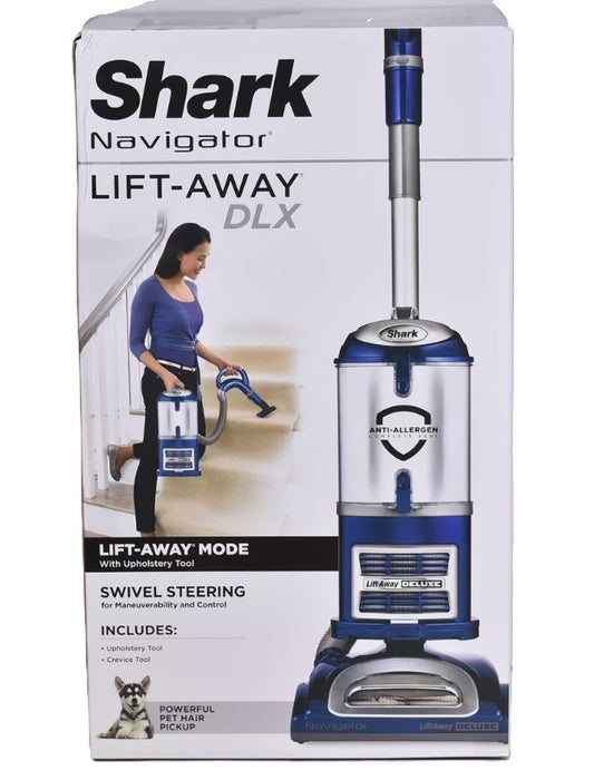 Shark Navigator Lift-Away Deluxe Upright Vacuum - Blue NV360 (LOCAL PICKUP ONLY)