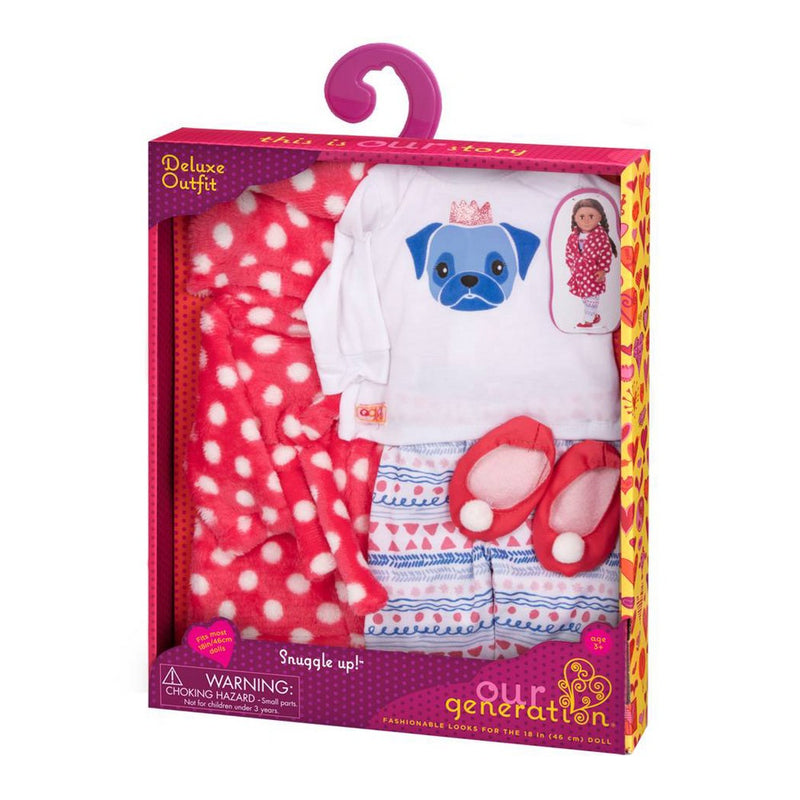 Our Generation Deluxe Pajama Outfit for 18" Dolls - Snuggle Up