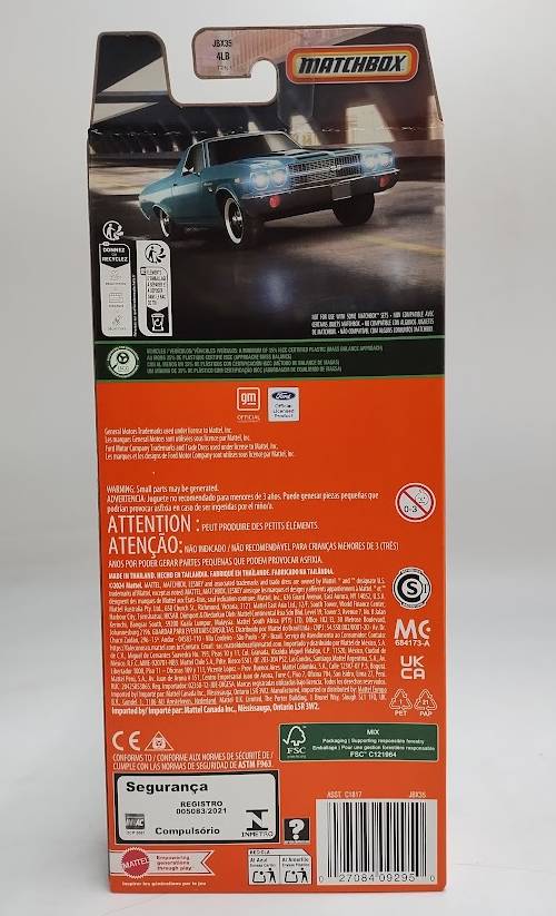 Matchbox 5 Car Pack - MBX ROAD CRUISERS II