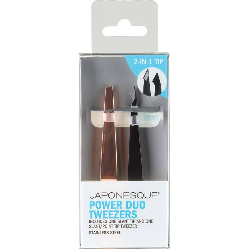 Japonesque Power Duo Tweezers 2ct