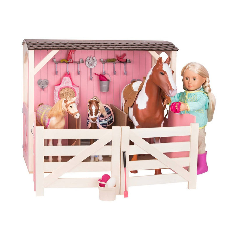 Our Generation Horse Barn for 18" Dolls - Saddle Up Stables (LOCAL PICKUP ONLY)