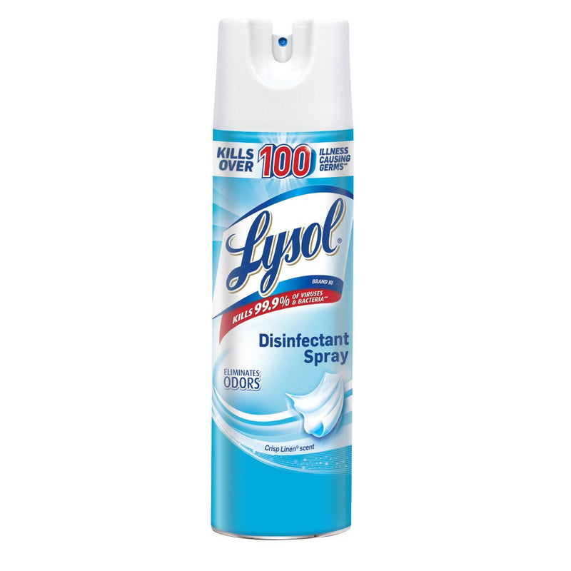 Lysol Disinfectant Crisp Linen Spray - 19oz