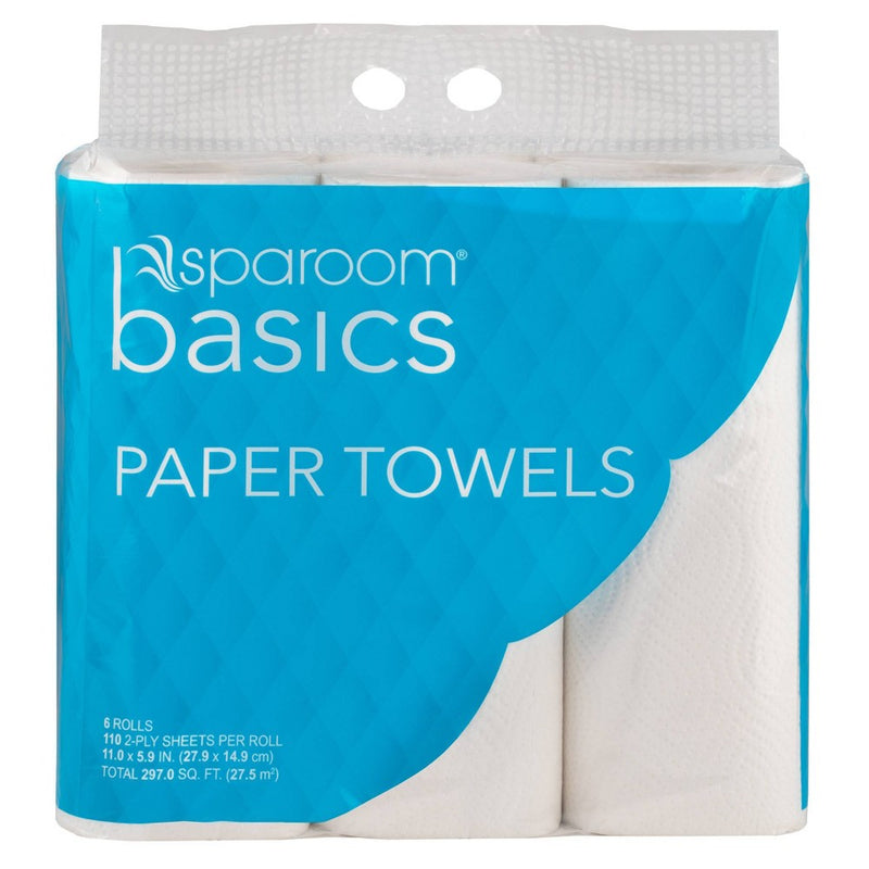 SpaRoom Basics Paper Towels - 6pk