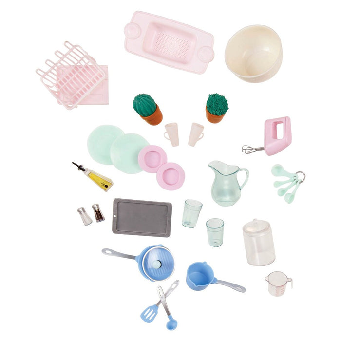 Our Generation Gourmet Kitchen Accessory Set - Pink