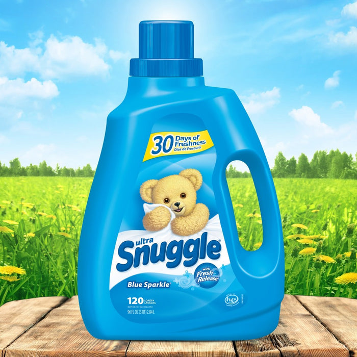 Snuggle Liquid Fabric Softener - Blue Sparkle - 96oz