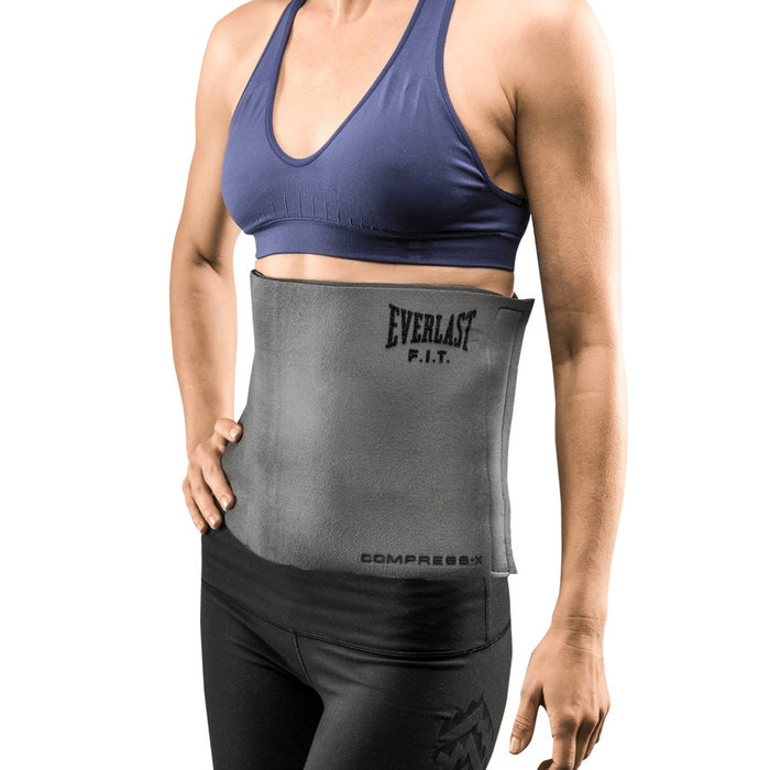 Everlast Fit Slimmer Belt - Gray (46")