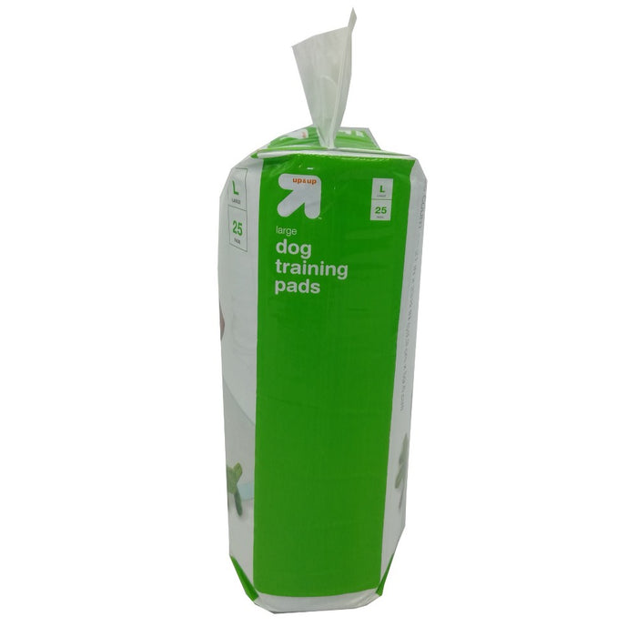 Puppy and Adult Dog Training Pads - L - 25ct- up & up
