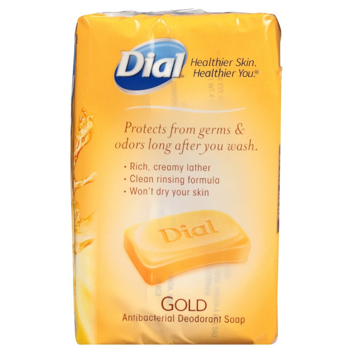 Dial Antibacterial Deodorant Gold Bar Soap - 3pk - 4oz each