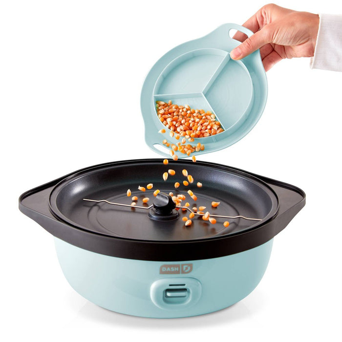 Dash 6qt SmartStore Stirring Popcorn Maker - Aqua