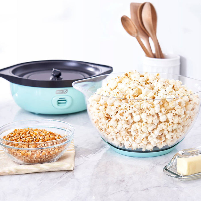 Dash 6qt SmartStore Stirring Popcorn Maker - Aqua