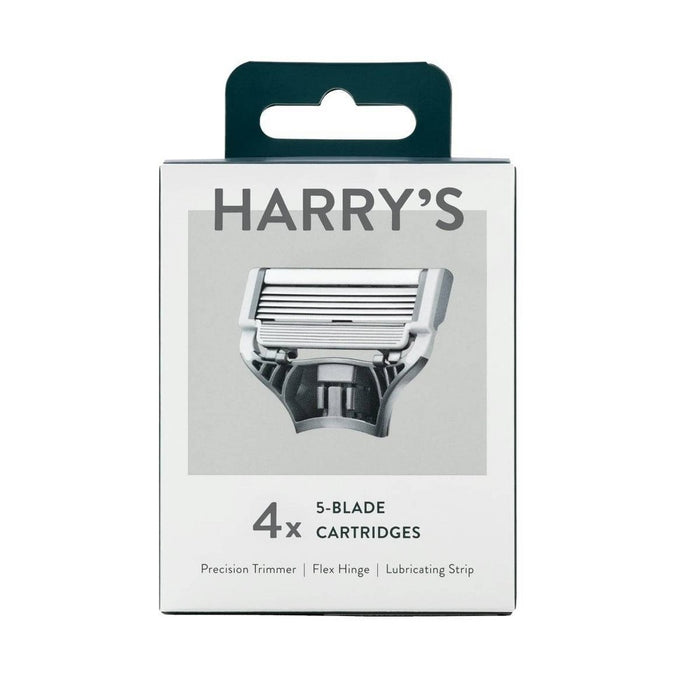 Harry's Razor Blades for Men - 4 Pack of Razor Blade Refills