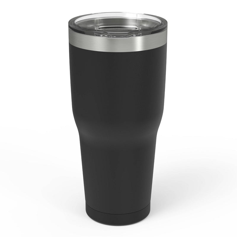 Zak! Designs 30oz Double Wall Stainless Steel Cascadia Tumbler - Black