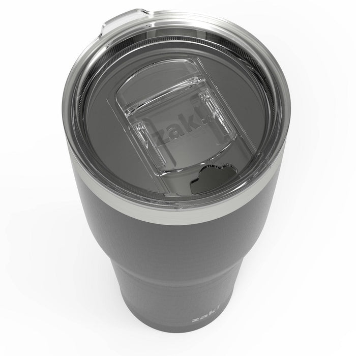 Zak! Designs 30oz Double Wall Stainless Steel Cascadia Tumbler - Black