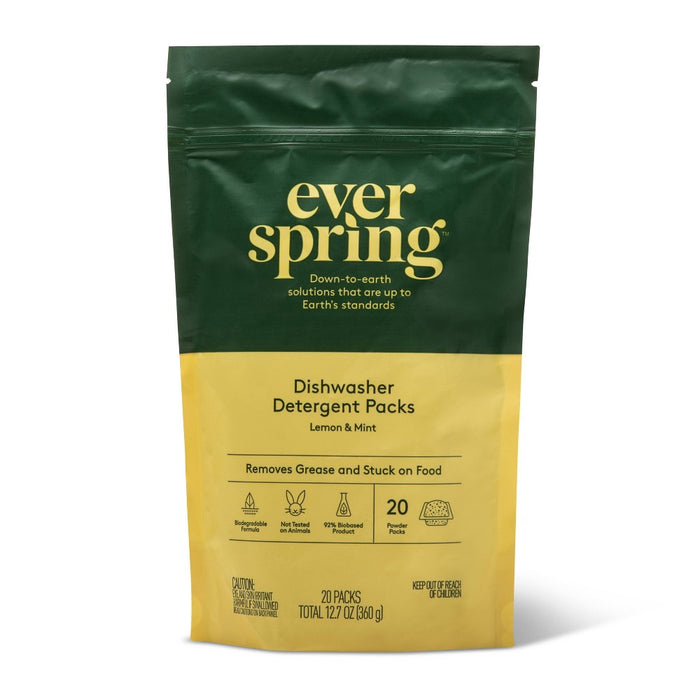 Auto Dish - Lemon & Mint - 20ct - Everspring