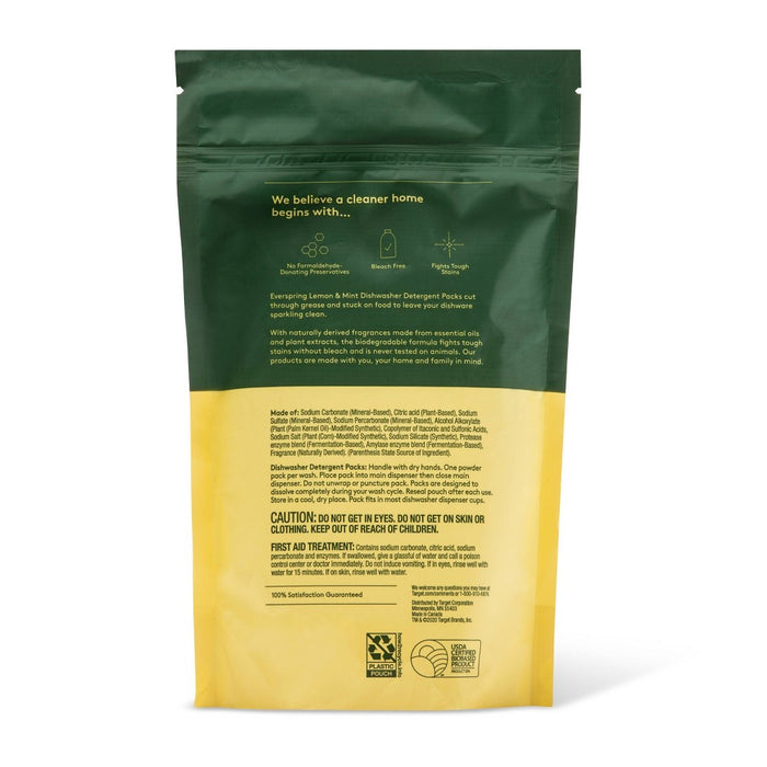 Auto Dish - Lemon & Mint - 20ct - Everspring