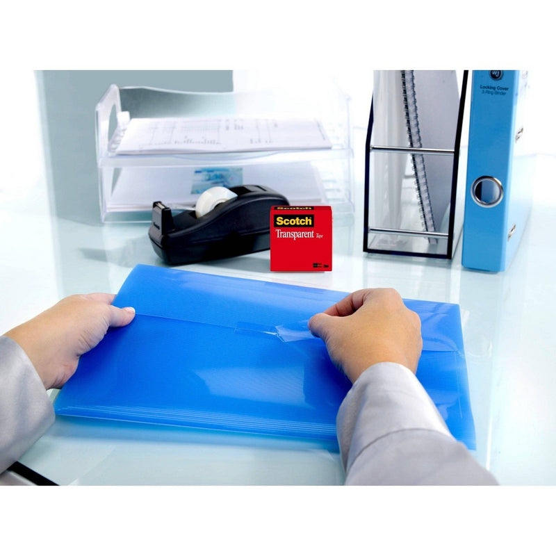 Scotch Transparent Tape Gloss Finish 1/2 in x 700 in