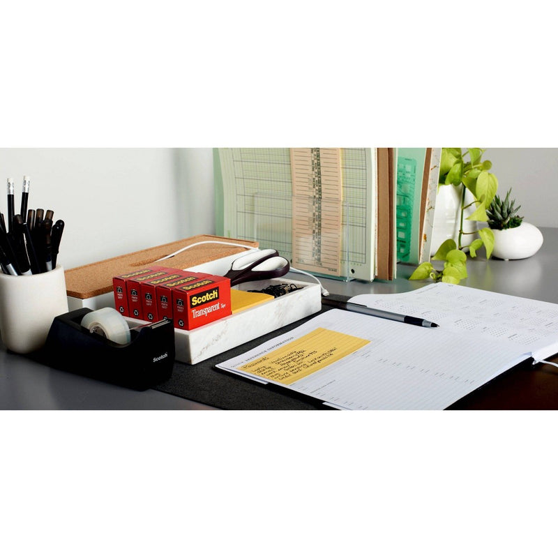 Scotch Transparent Tape Gloss Finish 1/2 in x 700 in