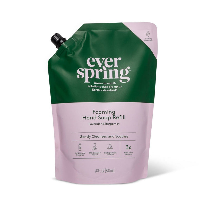 Foam Hand Soap Refill - Lavender & Bergamot - 28 fl oz - Everspring
