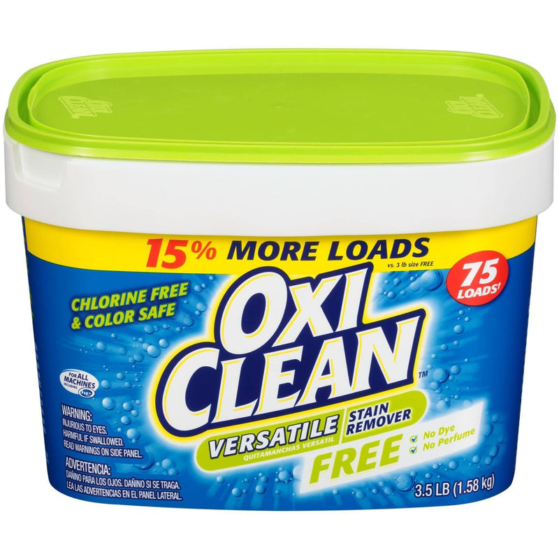 OxiClean Powder Versatile Stain Remover Free - 3.5lbs