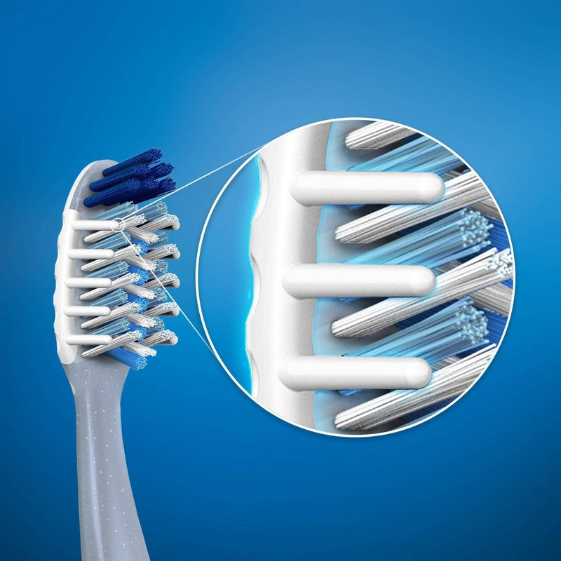 Oral-B CrossAction All In One Manual Toothbrush Medium - 2 ct