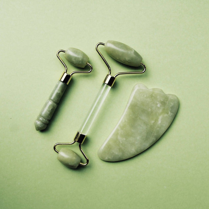 Mei Apothecary Mini Jade Facial Roller Beauty Tool - 1ct