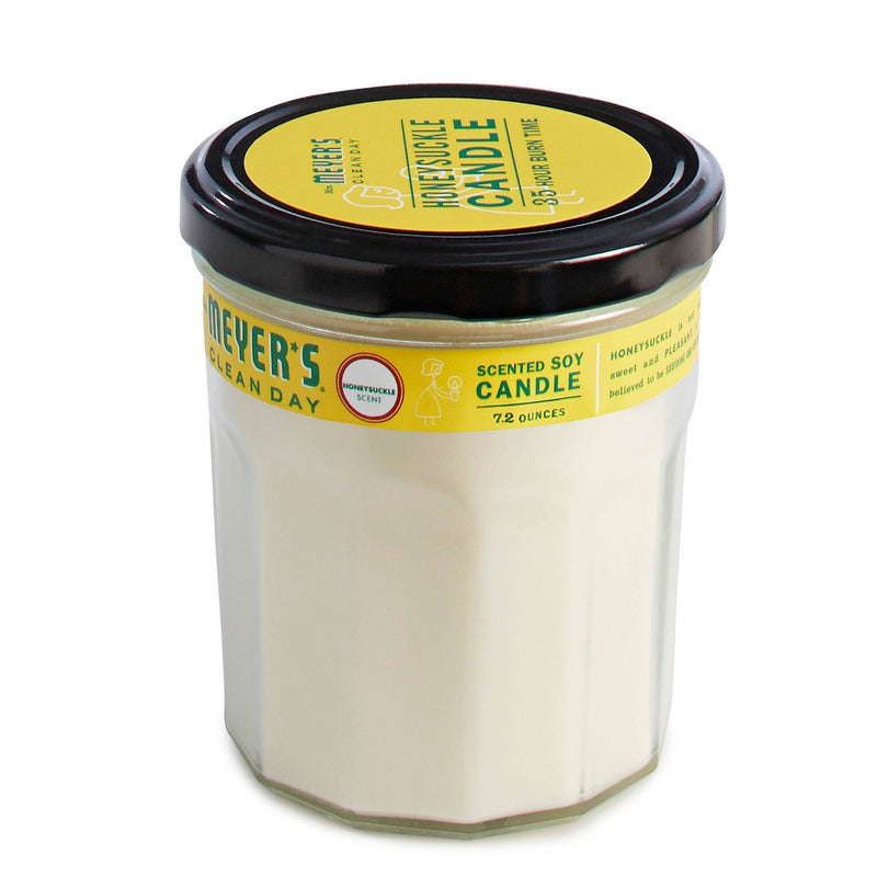Mrs. Meyer's Honeysuckle Large Jar Candle - 7.2oz