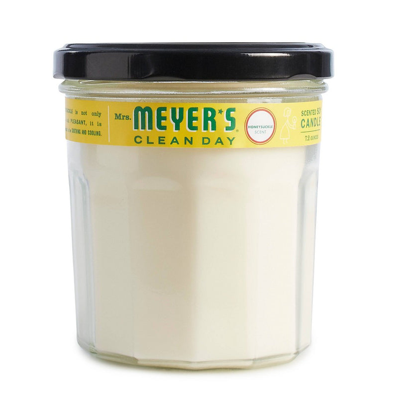 Mrs. Meyer's Honeysuckle Large Jar Candle - 7.2oz