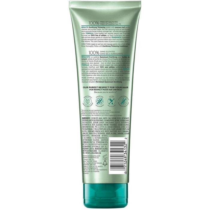 L'Oreal Paris Ever Strong Sulfate-Free Thickening Shampoo - 8.5 fl oz