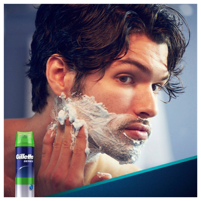 Gillette Series Men's Sensitive Shave Gel - 7oz