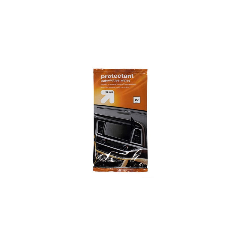 27ct Protectant Automotive Wipes Pouch - up & up