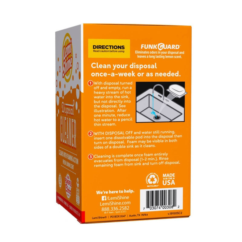 Lemi Shine Disposal Cleaner - 8ct