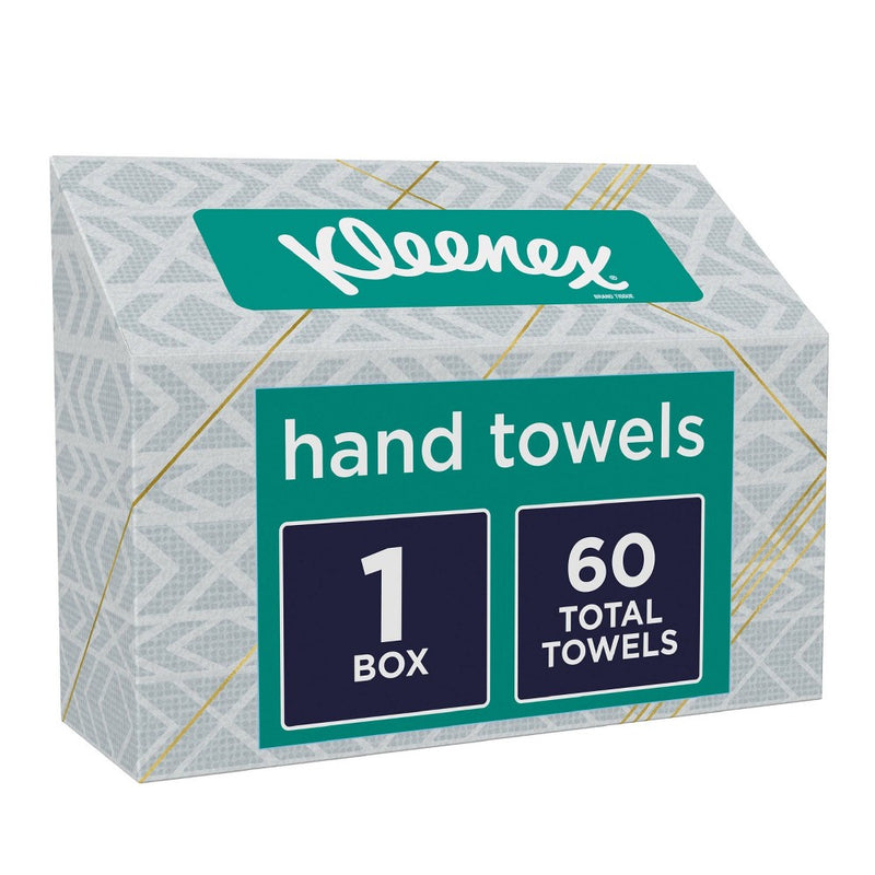 Kleenex Single Sheet White Hand Paper Towels - 60ct