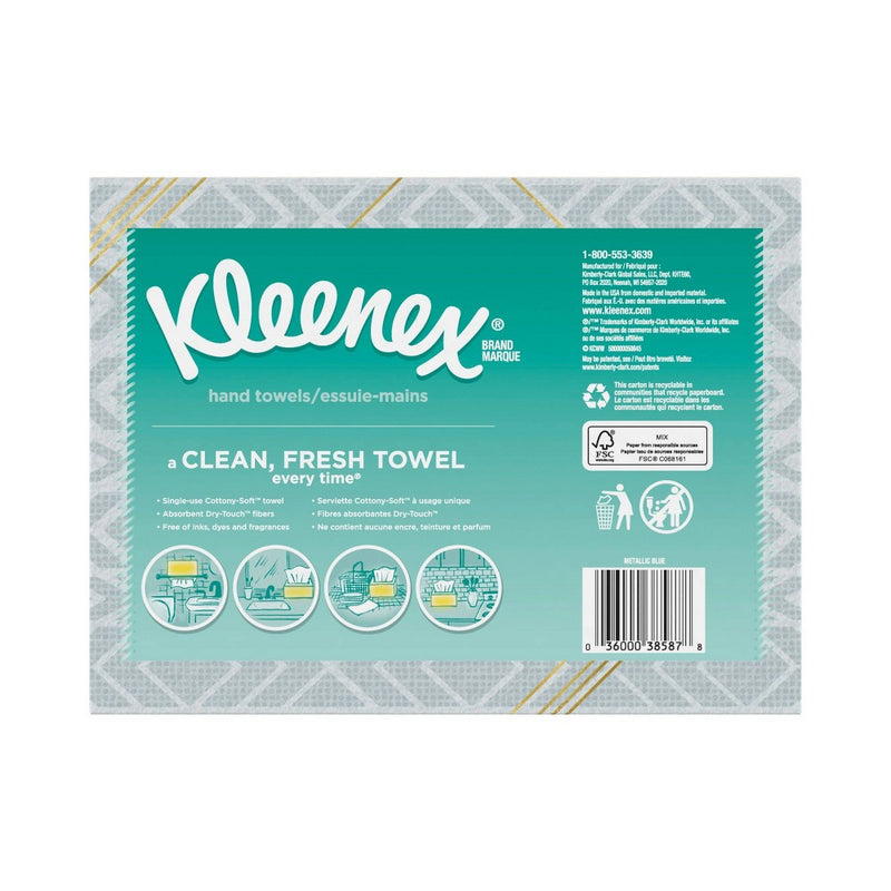 Kleenex Single Sheet White Hand Paper Towels - 60ct