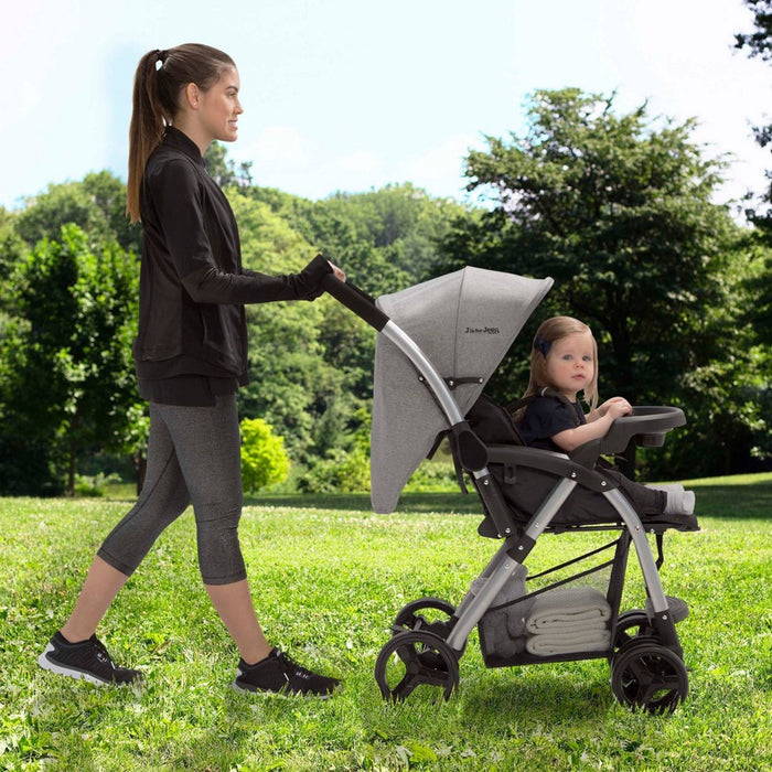 Jeep By Delta Children Unlimited Reversible Handle Stroller - Gray Tweed (LOCAL PICKUP ONLY)