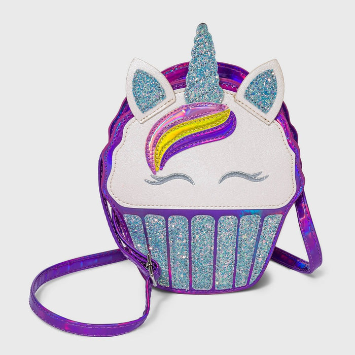 Girls' Unicorn Cupcake Crossbody Bag - Cat & Jack