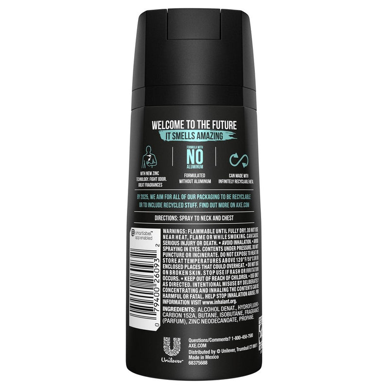 AXE Apollo 48-Hour Fresh Deodorant Body Spray - 4oz