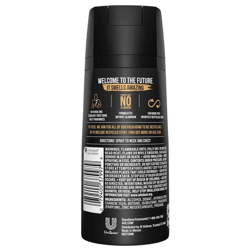 AXE Dark Temptation 48-Hour Fresh Deodorant Body Spray - 4oz