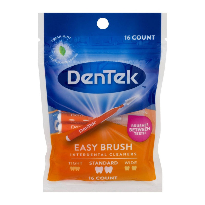 Dentek Easy Brush Cleaners - 16ct