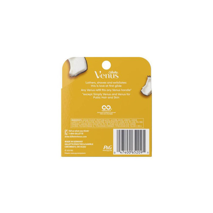 Venus ComfortGlide Plus Olay Coconut Women's Razor Blade Refills - 4ct