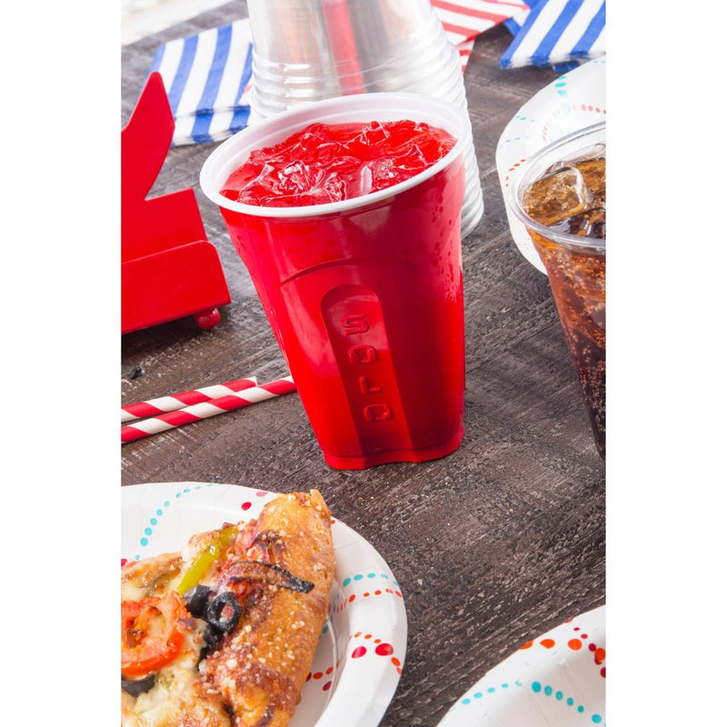 SOLO Square Red Party Cup 18oz - 72ct