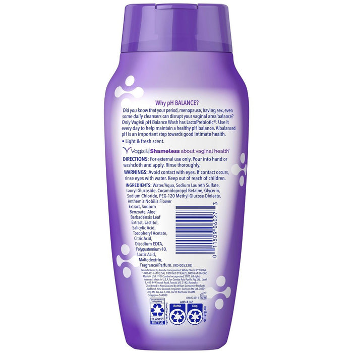 Vagisil pH Balance Wash - 12 fl oz