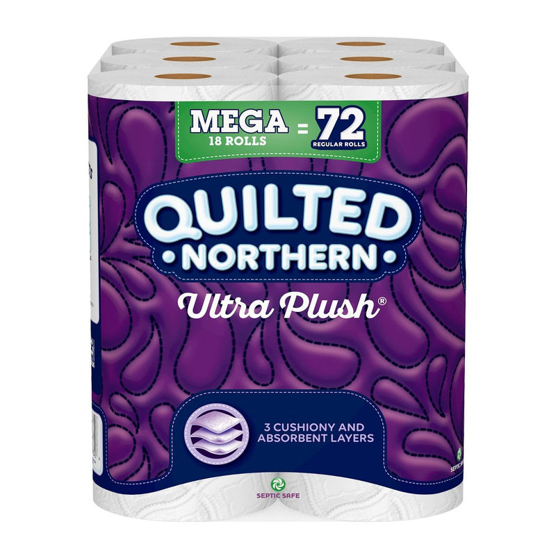 Quilted Northern Ultra Plush Toilet Paper - 18 Mega Rolls