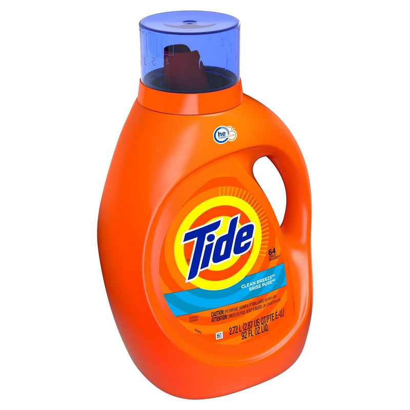 Tide Clean Breeze HE Liquid Laundry Detergent - 92 fl oz