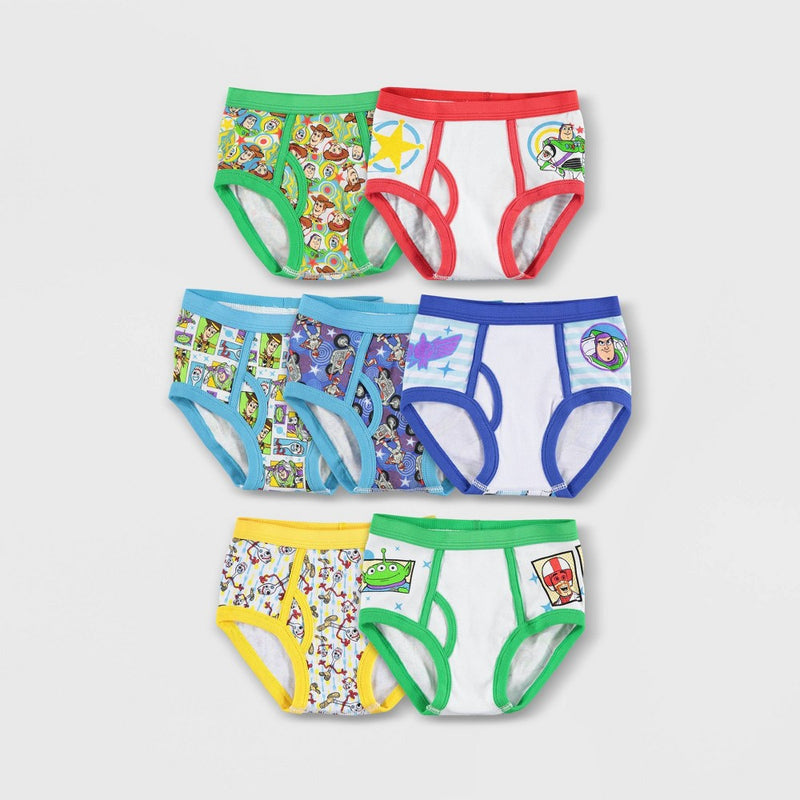Toddler Boys' 7pk Toy Story Pixar Briefs - 2T-3T