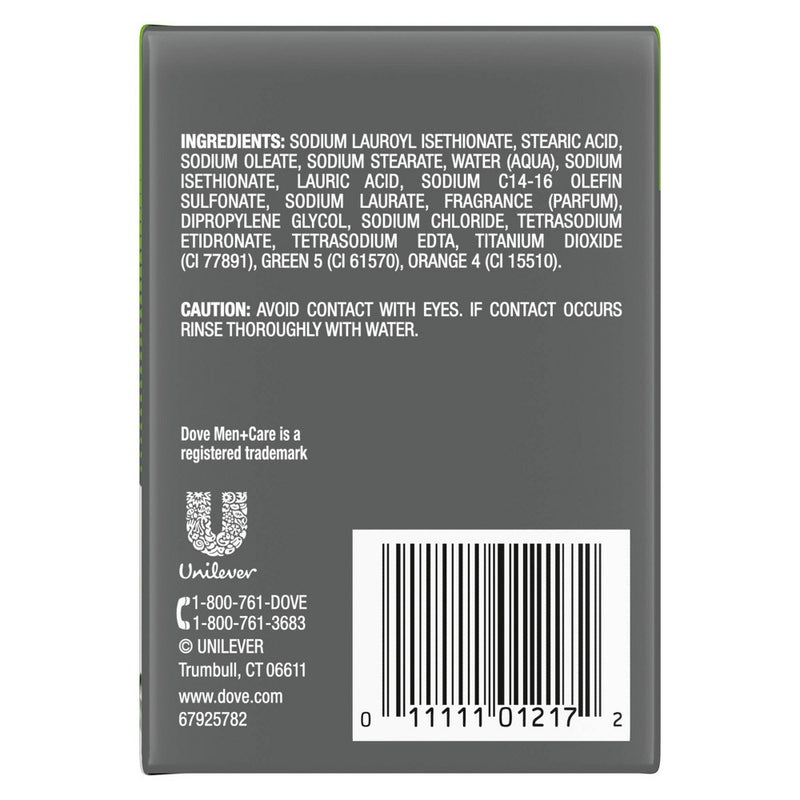 Dove Men+Care Extra Fresh Body and Face Bar Soap - 4pk - 3.75oz each