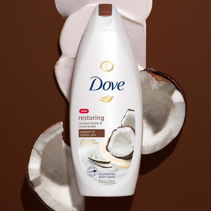 Dove Purely Pampering Coconut Butter & Cocoa Butter Body Wash - 24 fl oz